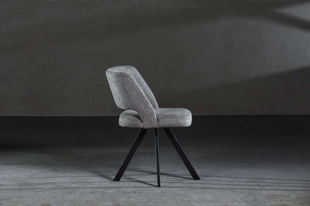 Comfy wing chair in the carpenter's workshop